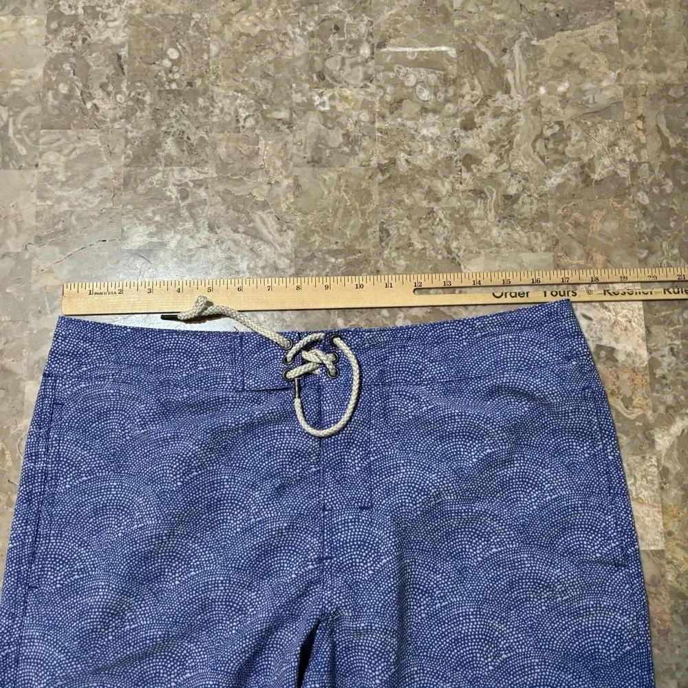 Faherty Classic Board Shorts Mens 32 Blue 7